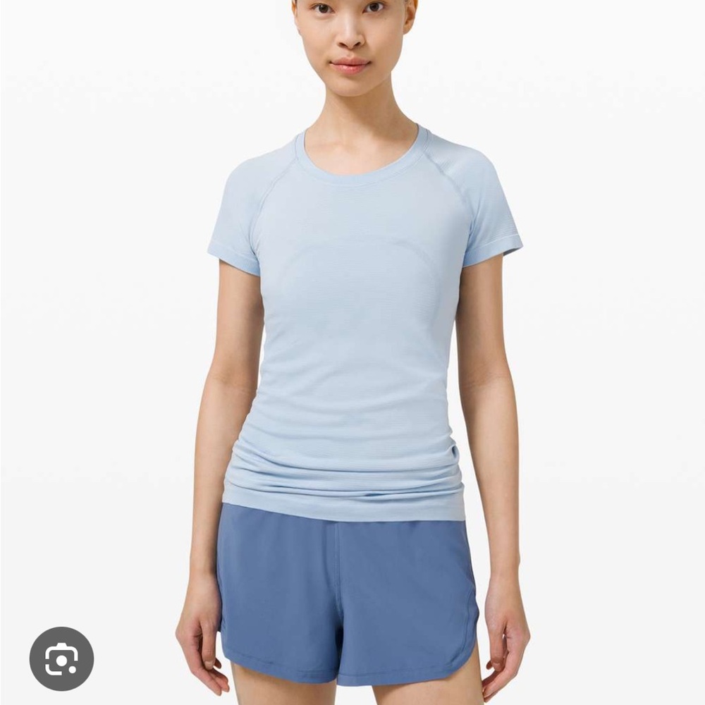 Light Blue Lululemon Swiftly Tech, Size 2 - image 2